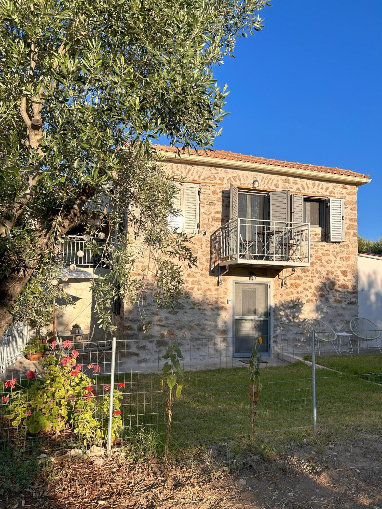 Villa Messinian Stone House Exterior foto