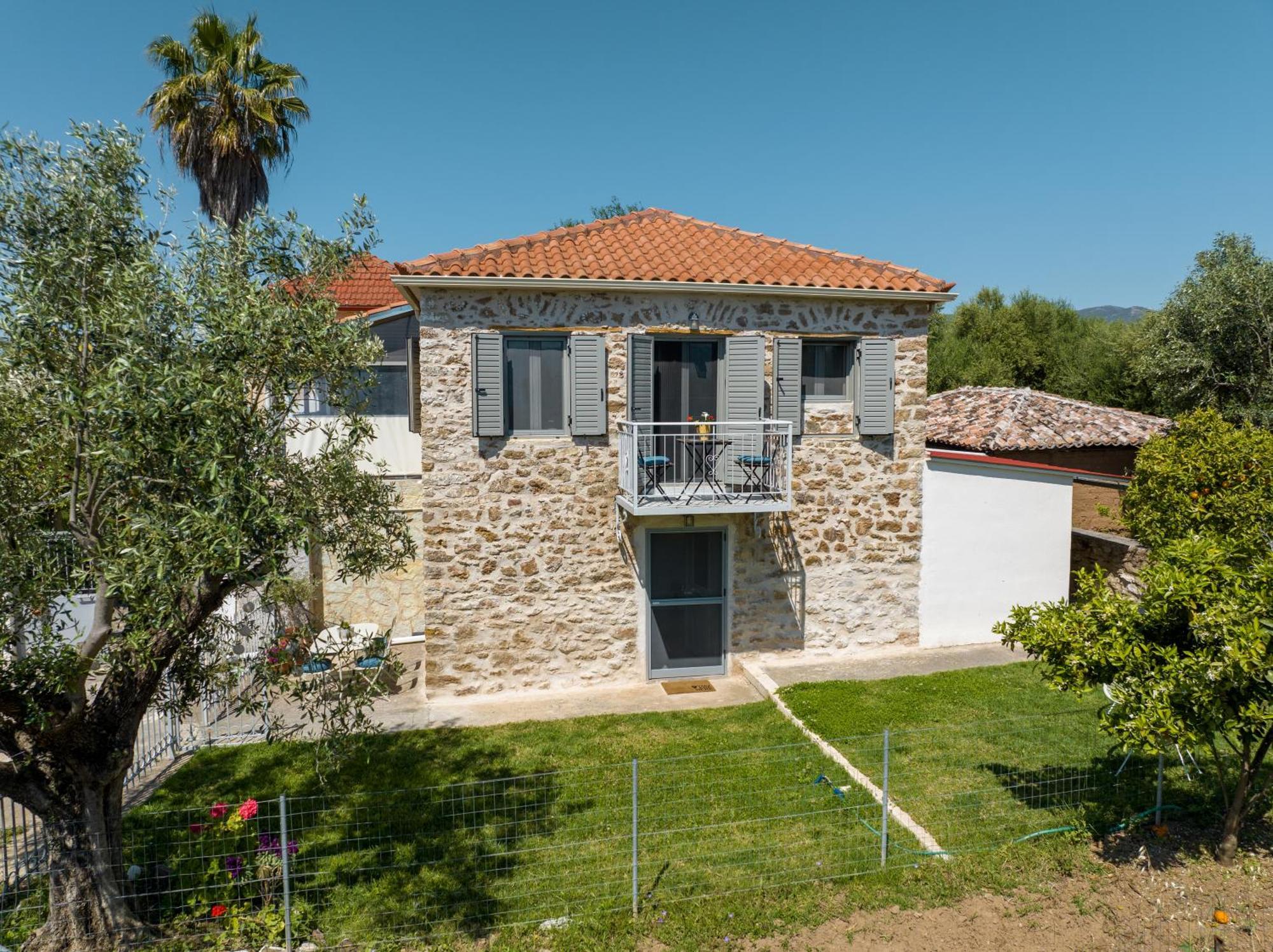 Villa Messinian Stone House Exterior foto